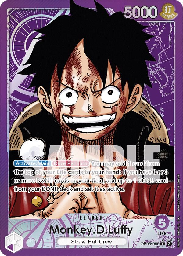 Monkey D. Luffy (003) Parallel orders Art