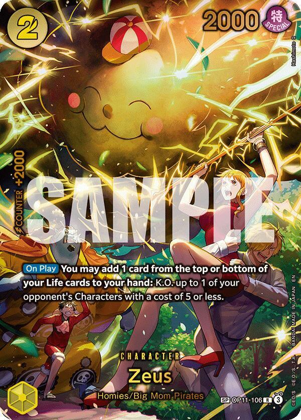 Zeus (SP) [OP11-106] OP15 - Adventure on Kami's Island – optcg.gg