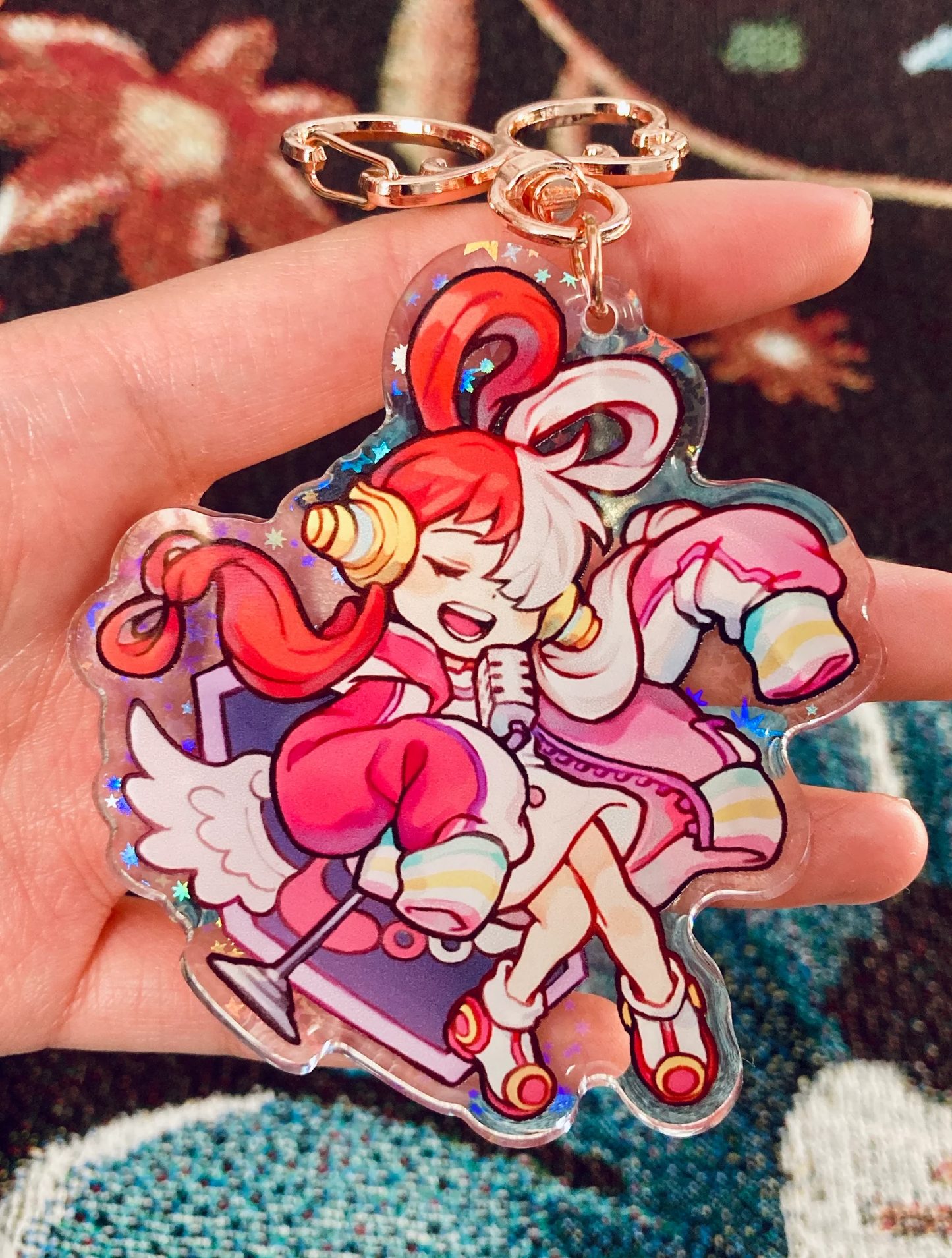 Uta Keychain by Aokkun