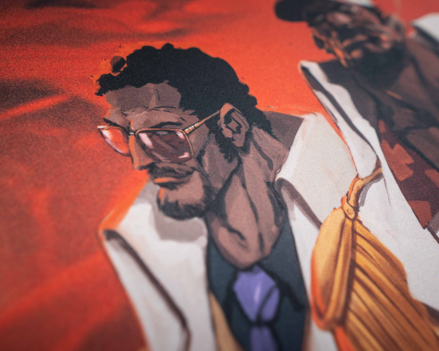 close up of one of the admirals, who uses the power of light