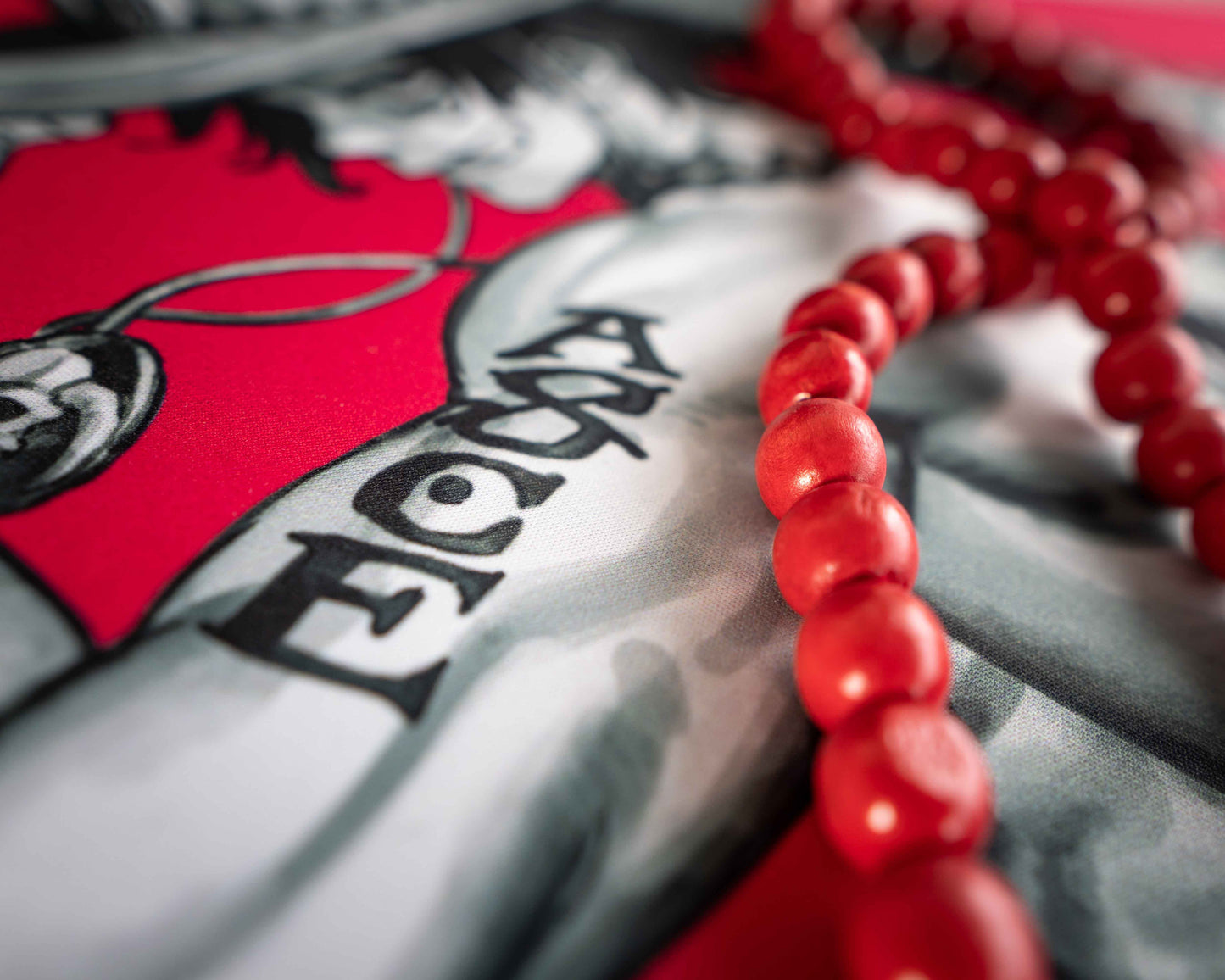 closeup of a tattoo reading 'ASCE', with the 'S' crossed out