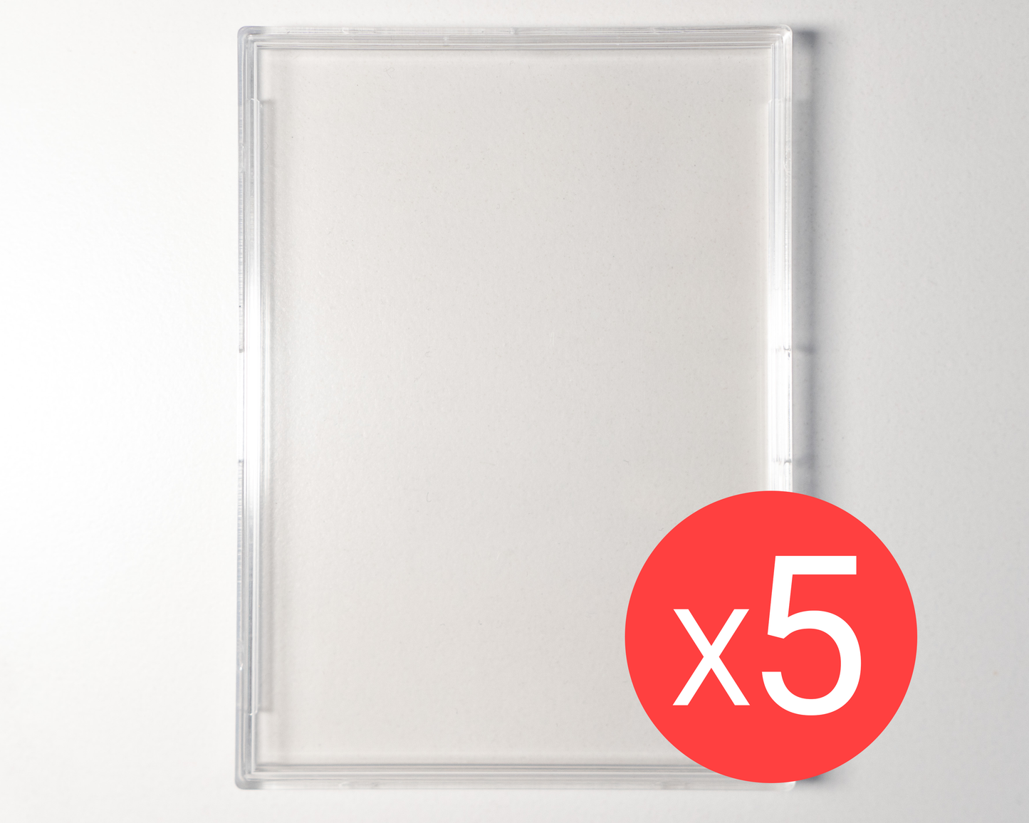 5x Mini-snap Card Case for One Piece Leaders