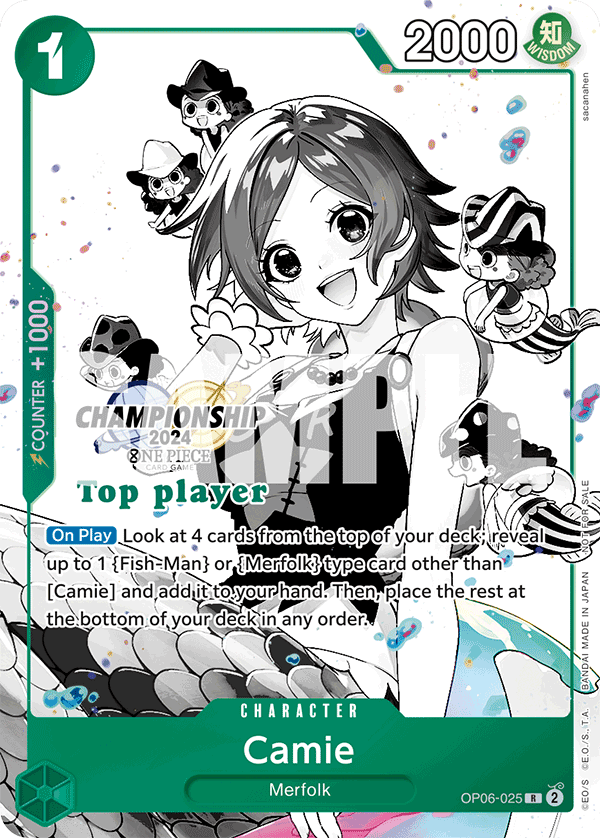 Camie [OP06-025] Championship 2024 Top Players Pack Dec-Jan