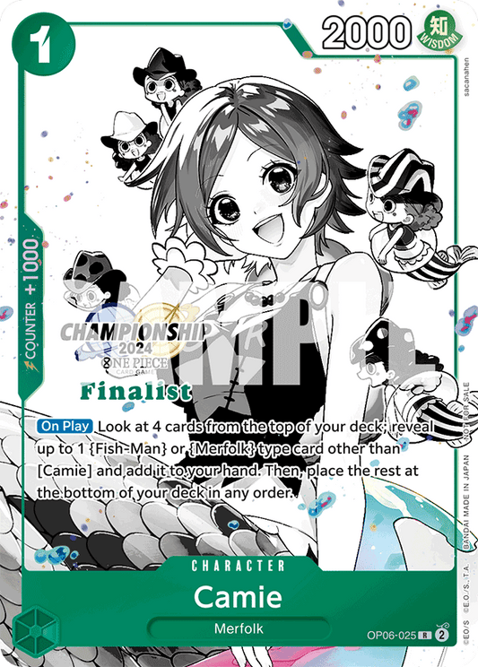 Camie [OP06-025] Championship 2024 Finalist Pack Dec-Jan