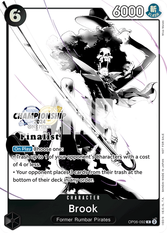 Brook [OP06-092] Championship 2024 Finalist Pack Dec-Jan