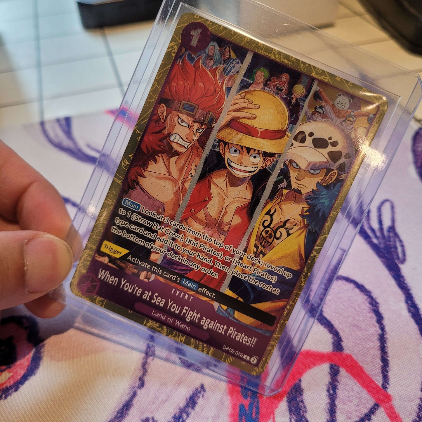 When You're at Sea You Fight against Pirates!! [OP05-076] 2025 Pirates League Store Qualifier Winner