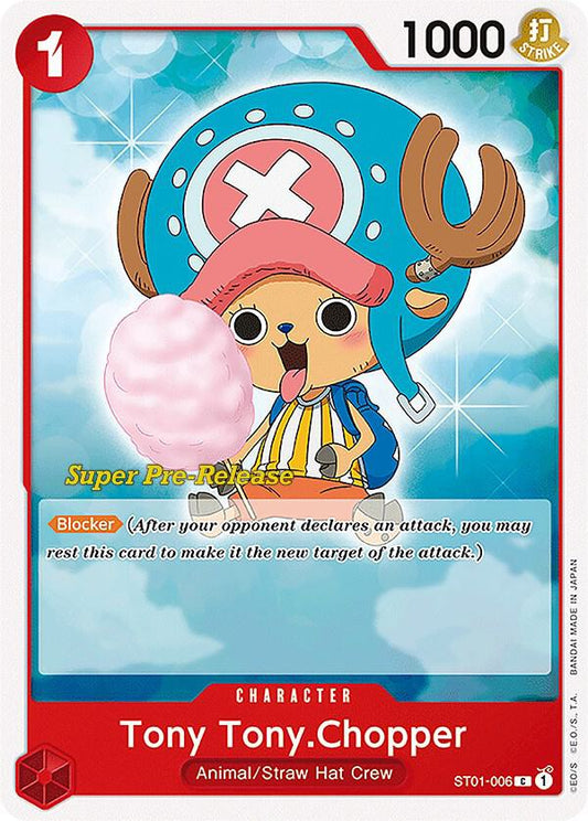 Tony Tony.Chopper [ST01-006] Starter Deck 01 - Straw Hat Crew - Super Pre-Release