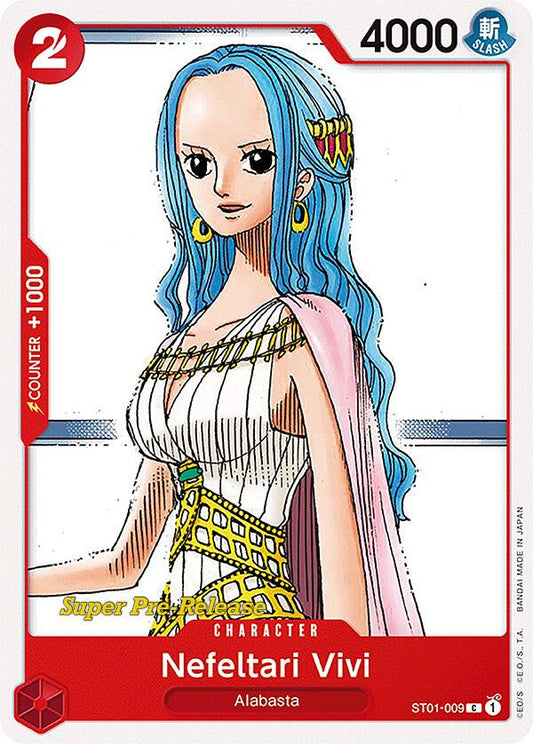 Nefeltari Vivi [ST01-009] Starter Deck 01 - Straw Hat Crew - Super Pre-Release