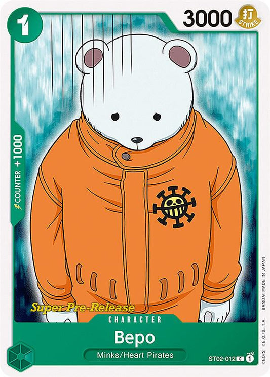 Bepo [ST02-012] Starter Deck 02 - Worst Generation - Super Pre-Release