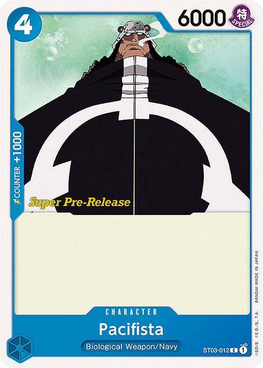 Pacifista [ST03-012] Starter Deck 03 - The Seven Warlords of the Sea - Super Pre-Release
