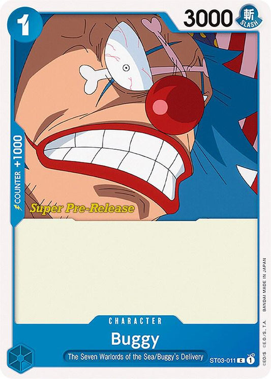 Buggy [ST03-011] Starter Deck 03 - The Seven Warlords of the Sea - Super Pre-Release