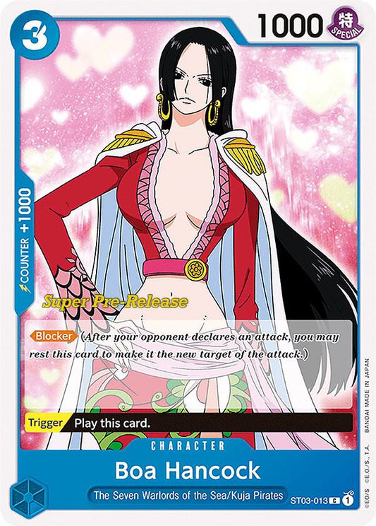 Boa Hancock [ST03-013] Starter Deck 03 - The Seven Warlords of the Sea - Super Pre-Release