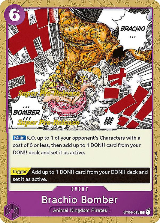 Brachio Bomber [ST04-015] Starter Deck 04 - Animal Kingdom Pirates - Super Pre-Release