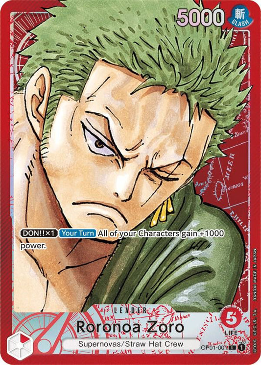 Roronoa Zoro (Parallel Alternate Art) [OP01-001] OP01 - Romance Dawn