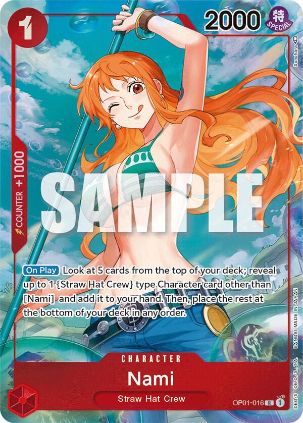 Nami (Parallel Alternate Art) [OP01-016] OP01 - Romance Dawn