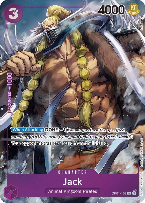 Jack (Parallel Alternate Art) [OP01-102] OP01 - Romance Dawn
