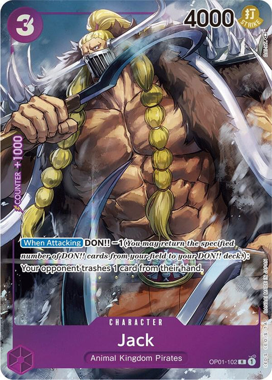 Jack (Parallel Alternate Art) [OP01-102] OP01 - Romance Dawn