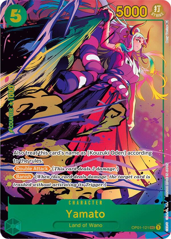 Yamato (Parallel Alternate Art) [OP01-121] OP01 - Romance Dawn