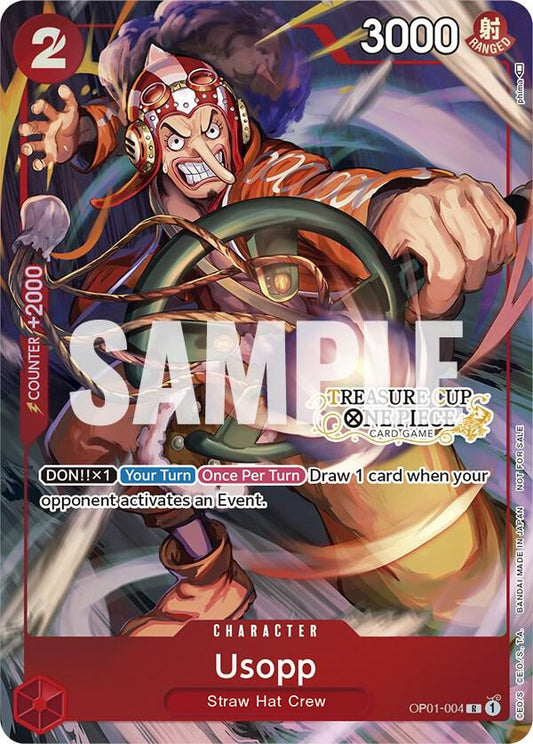 Usopp [OP01-004] Treasure Cup 2023 Set 1 Top Prize Pack