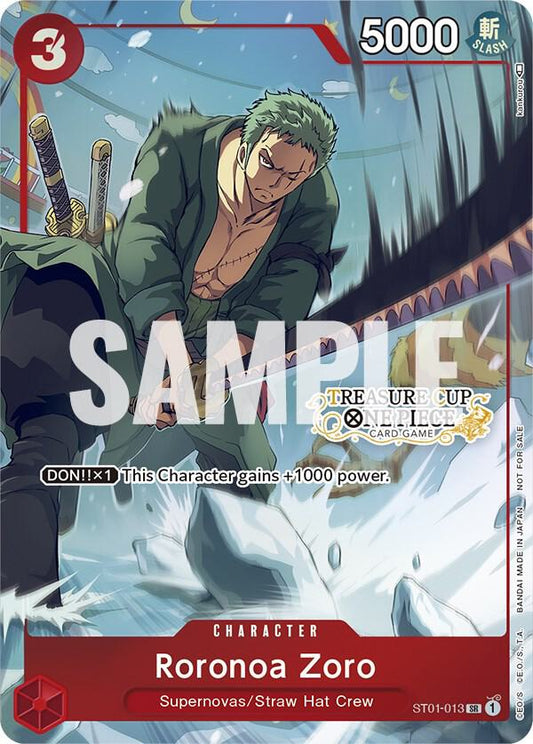 Roronoa Zoro [ST01-013] Treasure Cup 2023 Set 1 Top Prize Pack