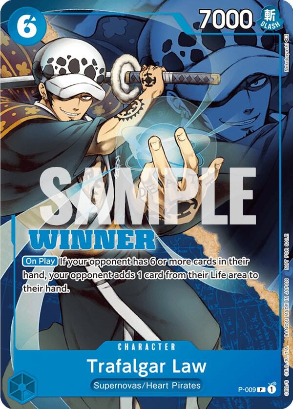 Trafalgar Law [P-009] Tournament Pack Vol. 1 Winner