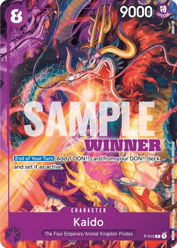 Kaido [P-010] Tournament Pack Vol. 1 Winner