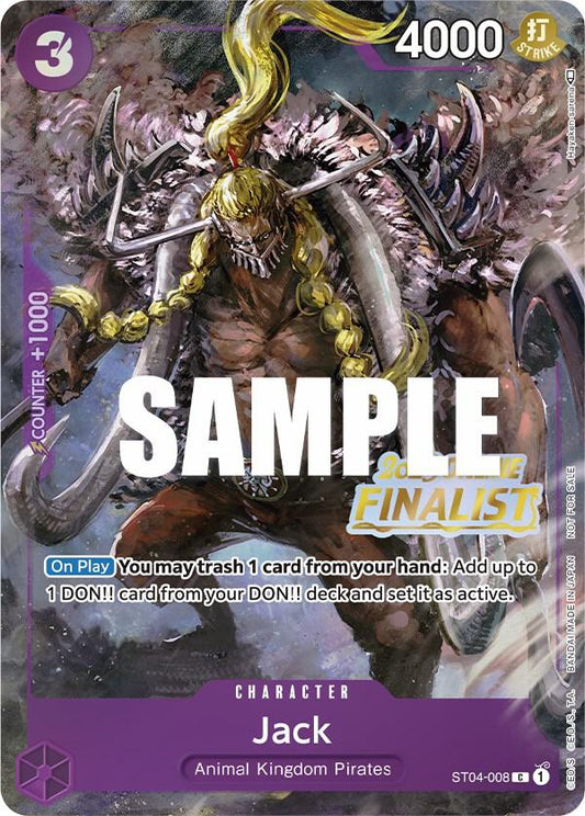 Jack [ST04-008] Online Regionals 2023 Wave 1 Finalist Pack