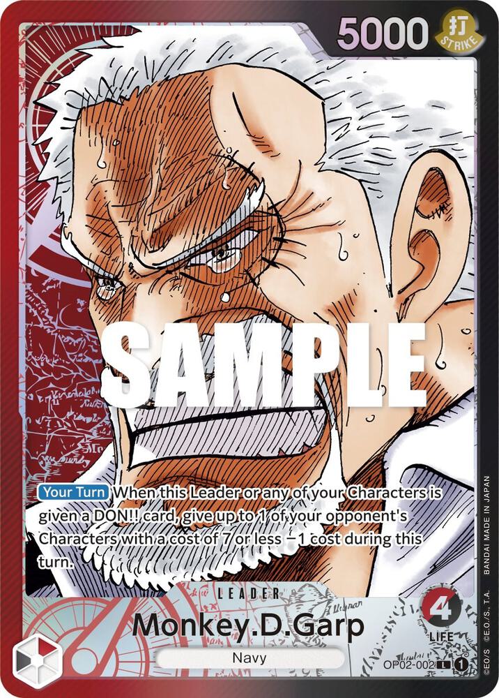Monkey.D.Garp (Parallel Alternate Art) [OP02-002] OP02 - Paramount War
