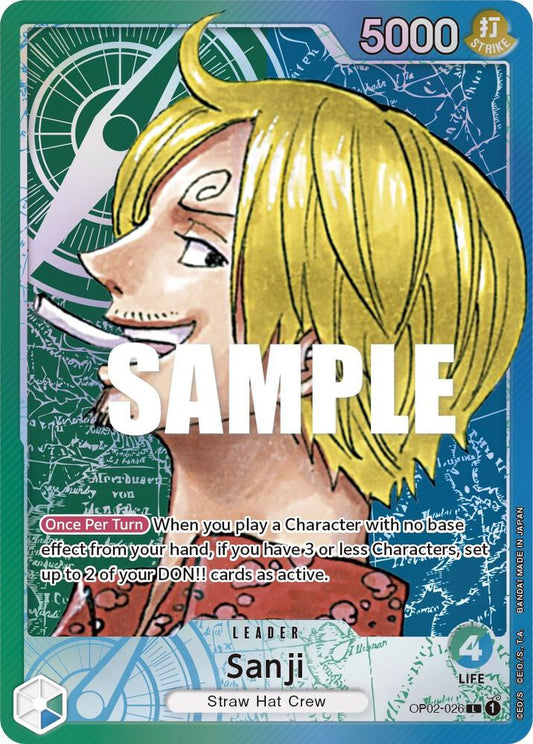 Sanji (Parallel Alternate Art) [OP02-026] OP02 - Paramount War