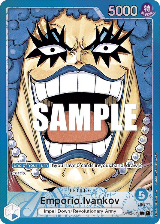 Emporio.Ivankov (Parallel Alternate Art) [OP02-049] OP02 - Paramount War