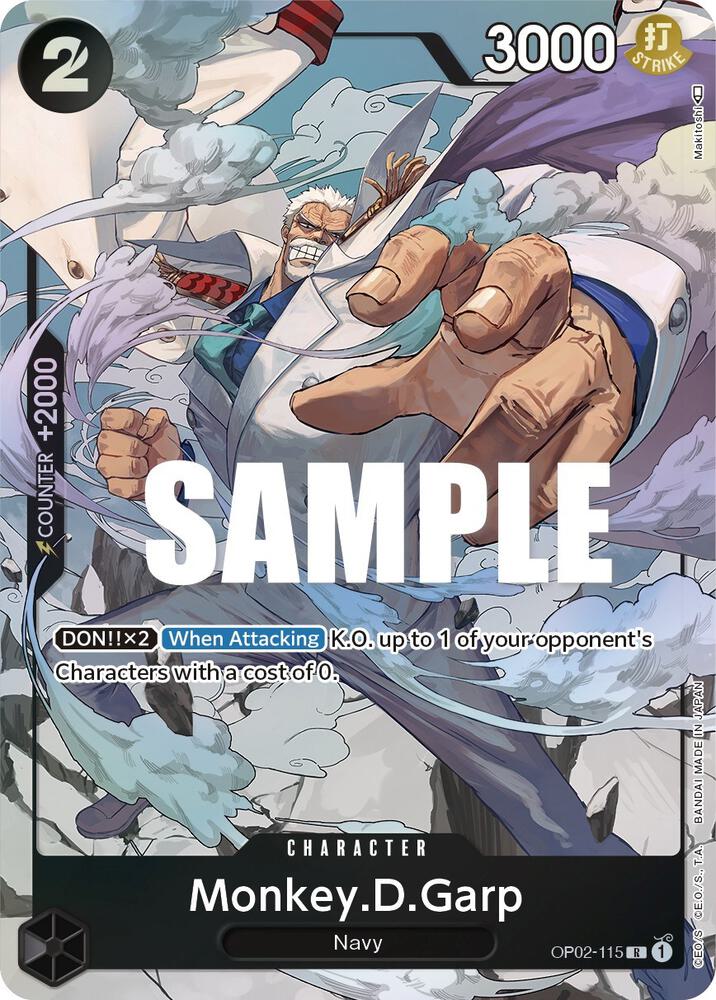 Monkey.D.Garp (Parallel Alternate Art) [OP02-115] OP02 - Paramount War