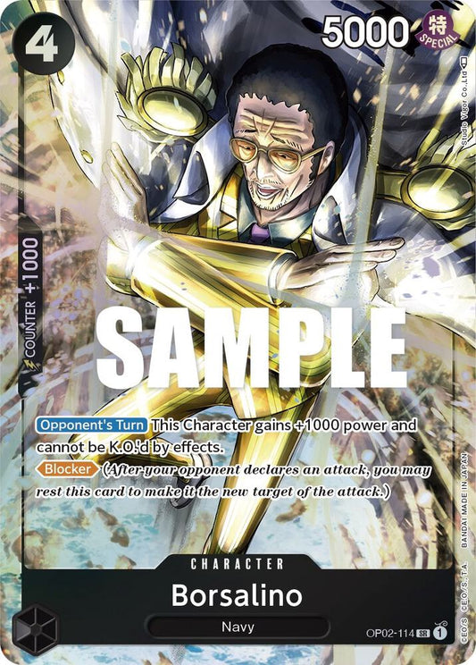 Borsalino (Parallel Alternate Art) [OP02-114] OP02 - Paramount War