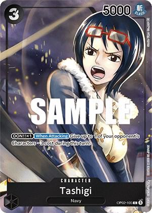 Tashigi [OP02-105] OP02 - Paramount War Box Topper