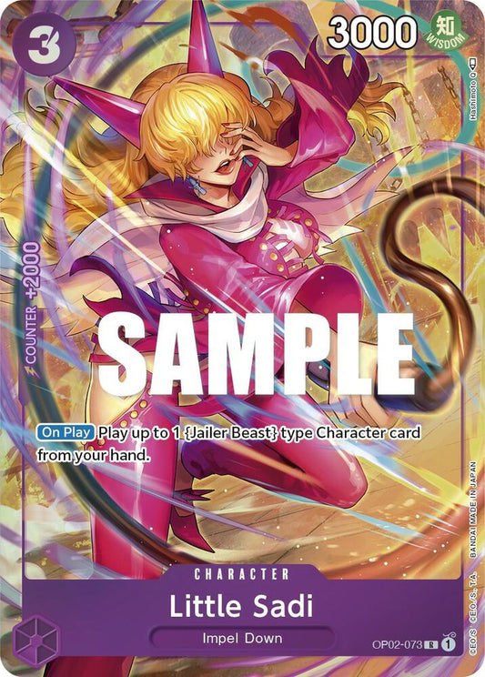 Little Sadi (Parallel Alternate Art) [OP02-073] OP02 - Paramount War