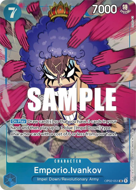 Emporio.Ivankov (Parallel Alternate Art) [OP02-051] OP02 - Paramount War