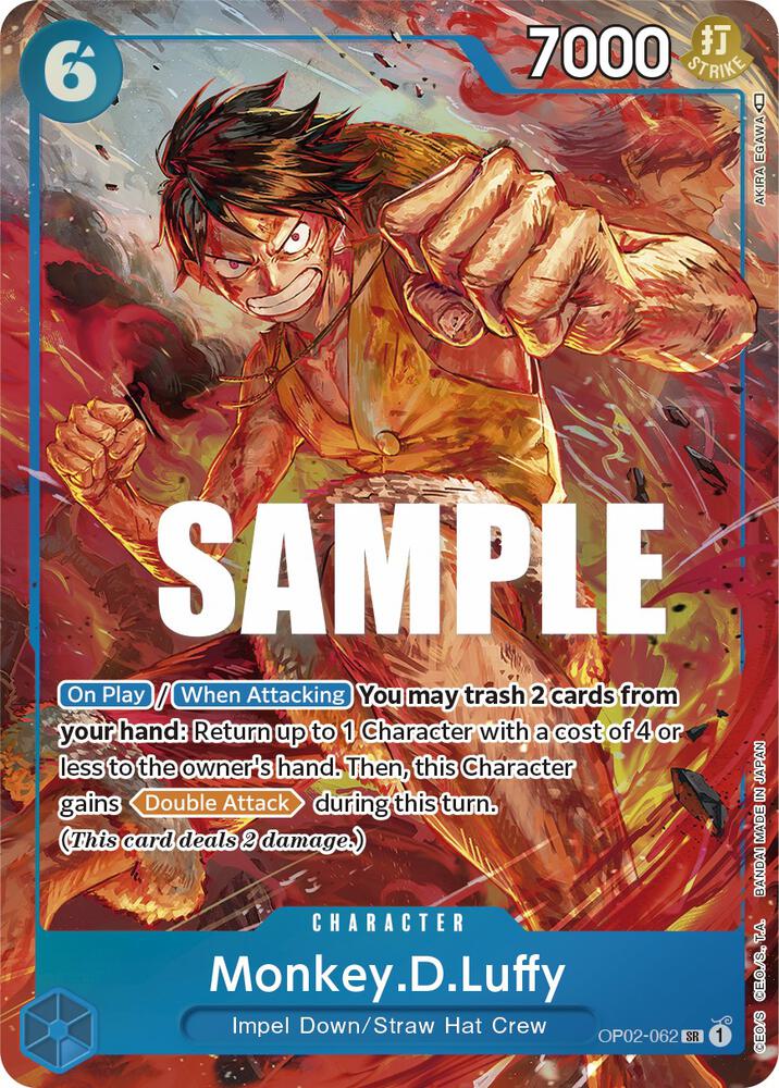 Monkey.D.Luffy (Parallel Alternate Art) [OP02-062] OP02 - Paramount War