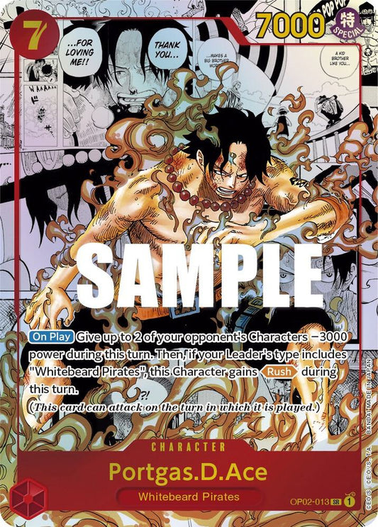 Portgas.D.Ace (Manga Rare) [OP02-013] OP02 - Paramount War