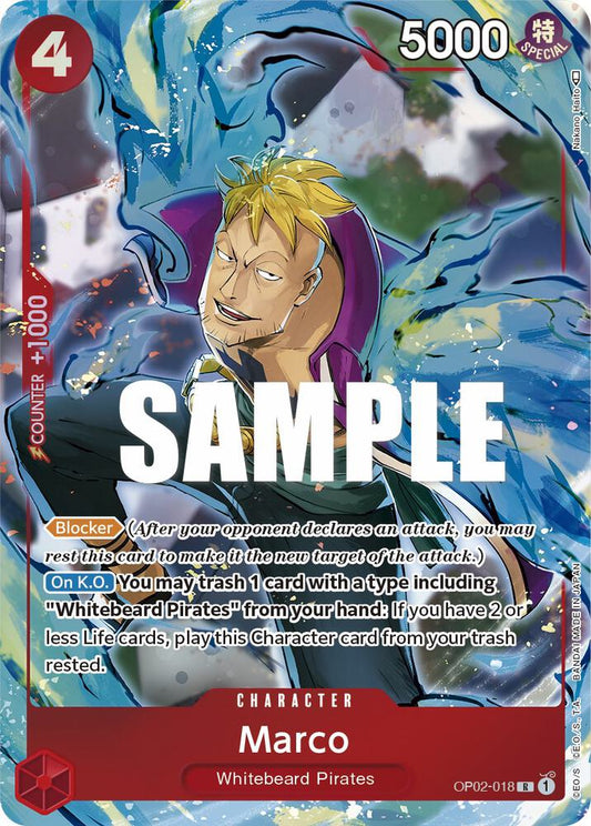 Marco (Parallel Alternate Art) [OP02-018] OP02 - Paramount War