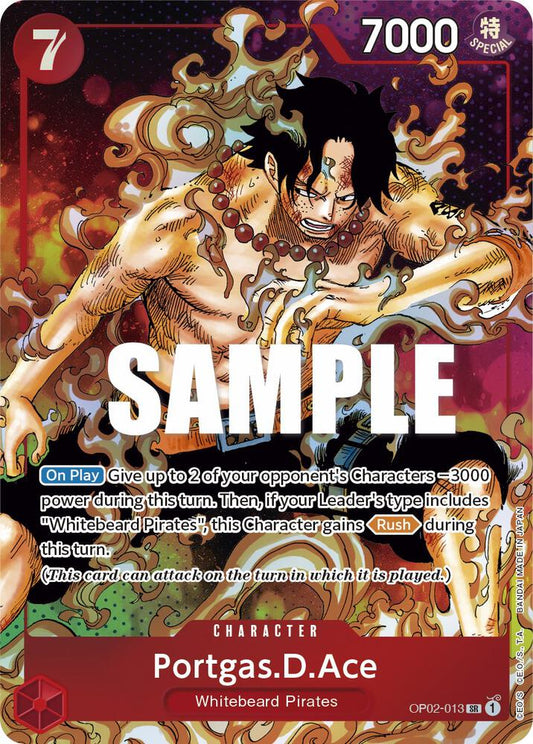 Portgas.D.Ace (Parallel Alternate Art) [OP02-013] OP02 - Paramount War