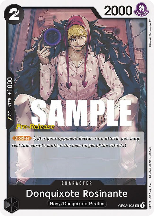 Donquixote Rosinante [OP02-108] OP02 Paramount War - Pre-release Pack