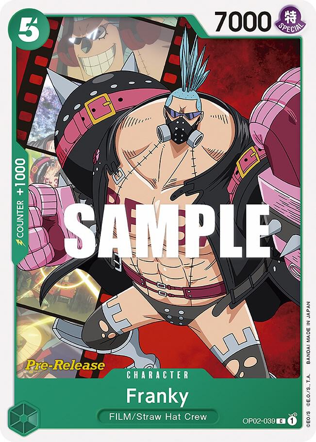 Franky [OP02-039] OP02 Paramount War - Pre-release Pack