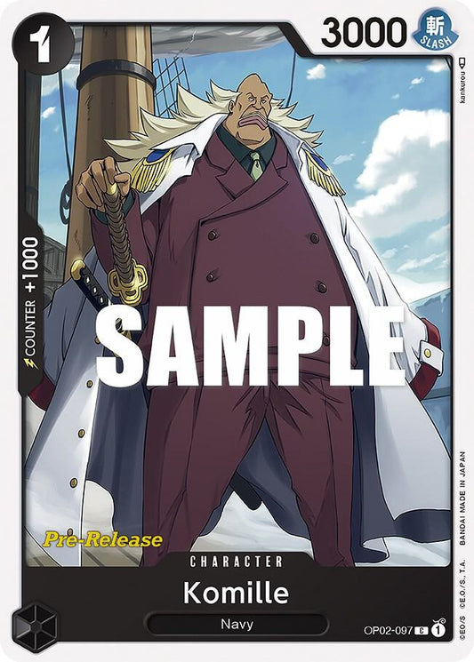 Komille [OP02-097] OP02 Paramount War - Pre-release Pack