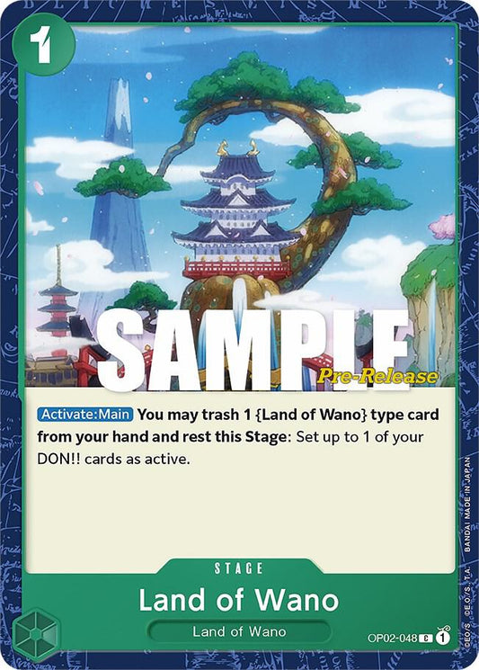 Land of Wano [OP02-048] OP02 Paramount War - Pre-release Pack