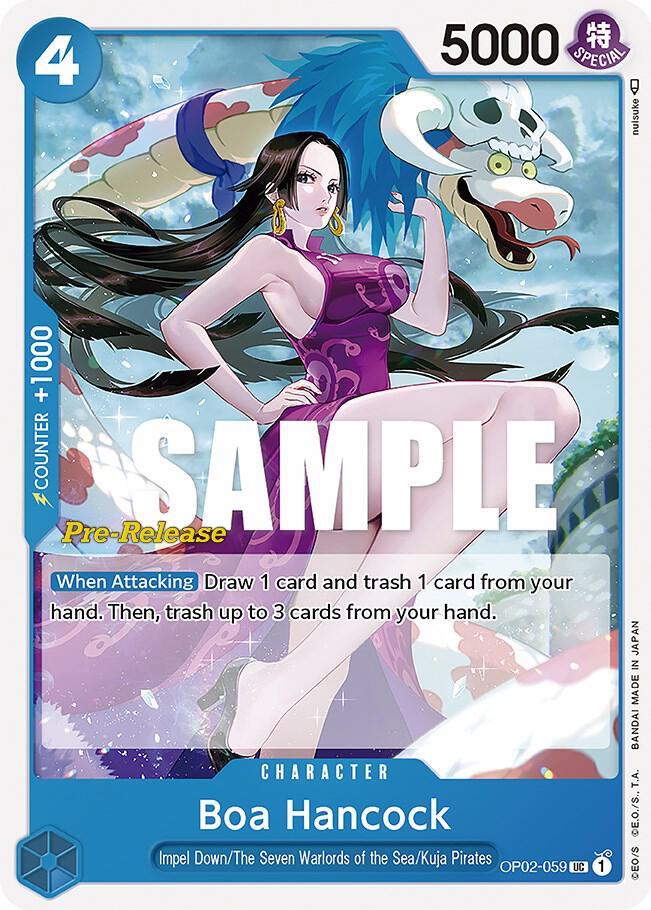 Boa Hancock [OP02-059] OP02 Paramount War - Pre-release Pack