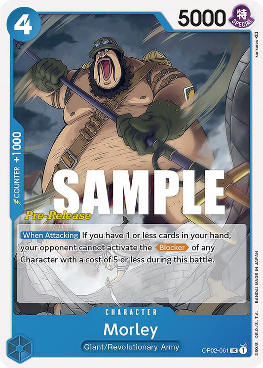 Morley [OP02-061] OP02 Paramount War - Pre-release Pack