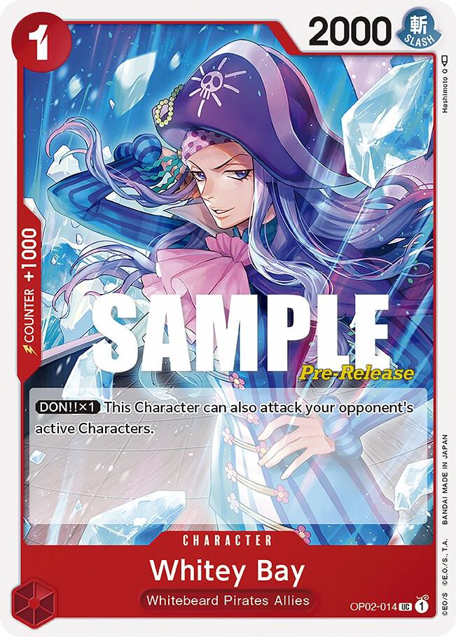 Whitey Bay [OP02-014] OP02 Paramount War - Pre-release Pack