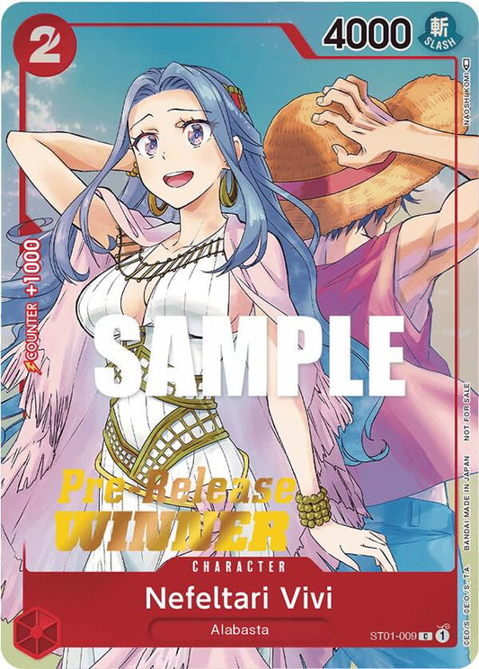 Nefeltari Vivi [ST01-009] OP03 Pillars of Strength - Pre-release Promo Winner