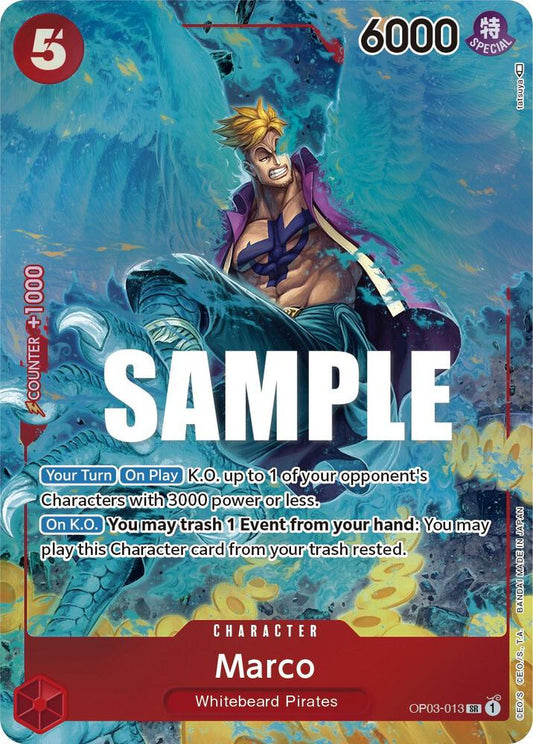 Marco (Parallel Alternate Art) [OP03-013] OP03  - Pillars of Strength
