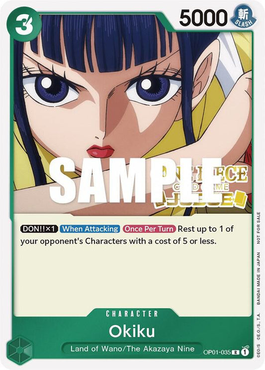 Okiku [OP01-035] Judge Pack Vol. 1