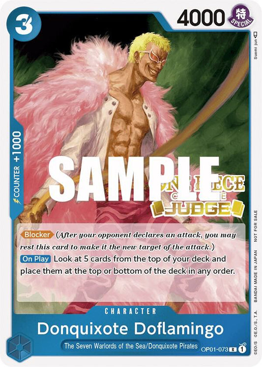 Donquixote Doflamingo [OP01-073] Judge Pack Vol. 1